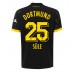Tanie Strój piłkarski Borussia Dortmund Niklas Sule #25 Koszulka Wyjazdowej 2023-24 Krótkie Rękawy
